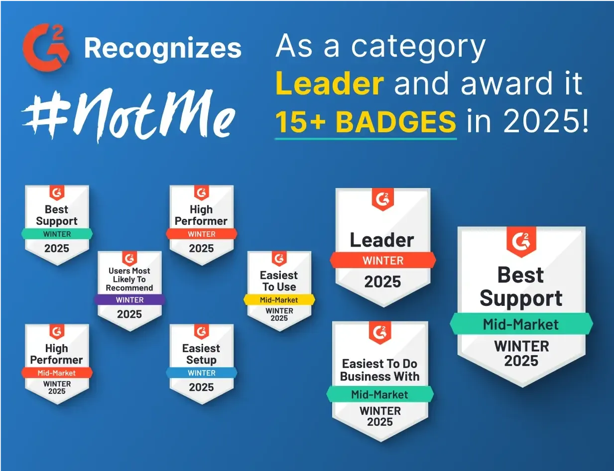 NotMe G2 awards
